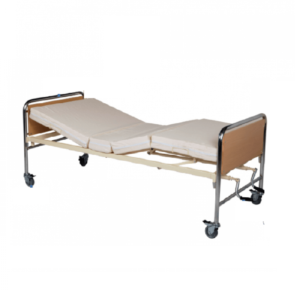 bed 2 manivela 1 1 Manual lift bed for monthly rental - legs, back