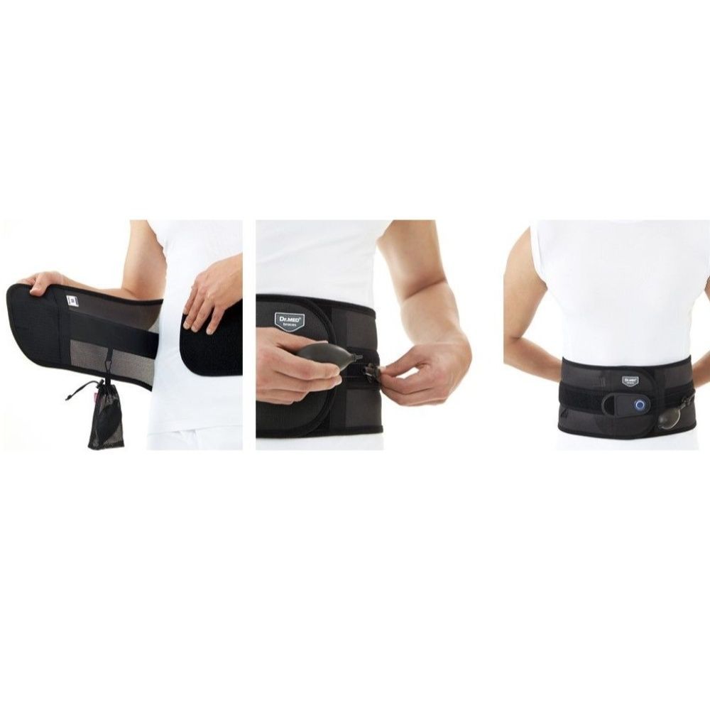KKKKK Lumbar Belt with Lace-pull mechanism & Inflatable Compression System DR-B061